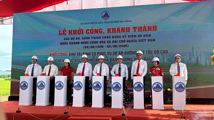 Đà Nẵng: Khởi công các công trình trọng điểm hướng tới kỷ niệm 80 năm Quốc khánh