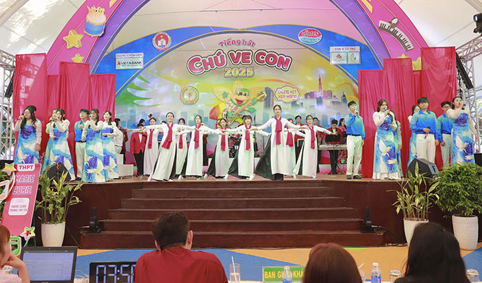 Trường THPT Marie Curie đăng quang ngôi vô địch “Chú ve con 2025”