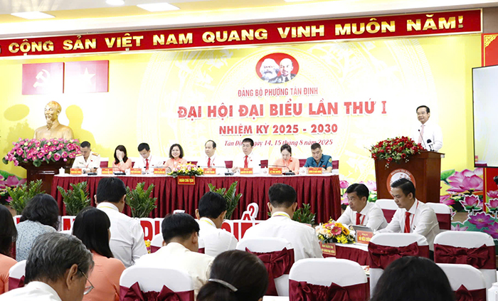 Đảng bộ phường Tân Định xây dựng chiến lược phát triển kinh tế – xã hội bền vững