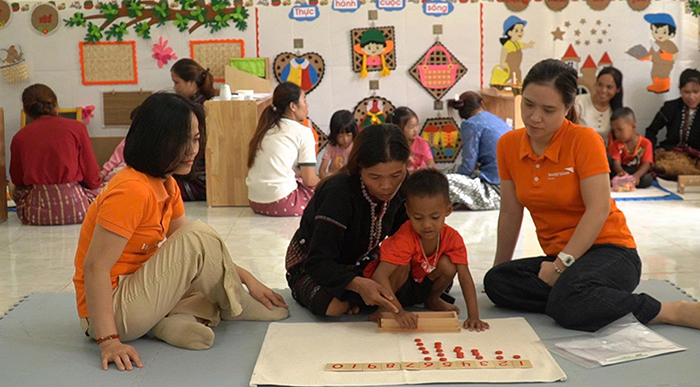Lớp học Montessori giữa đại ngàn