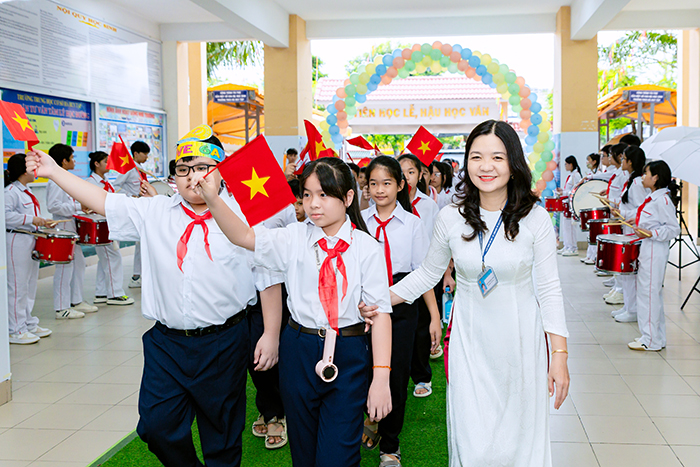 Trường THCS Hà Huy Tập: Hướng đến xây dựng trường đạt chuẩn quốc gia