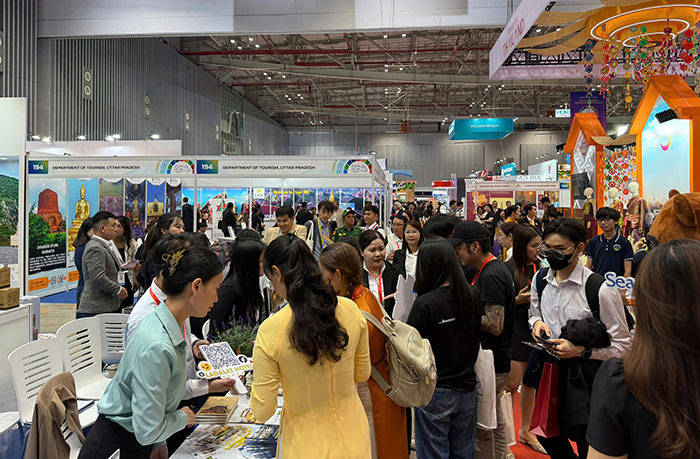 Hội chợ Du lịch Quốc tế TP.HCM thu hút 46.100 lượt khách tham quan