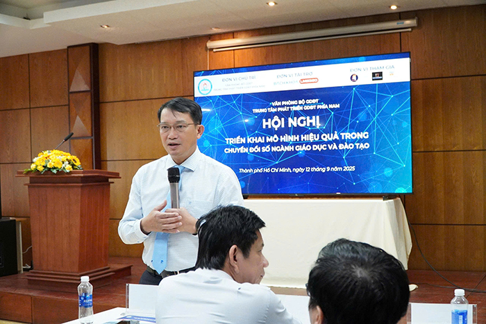 Bàn giải pháp triển khai hiệu quả chuyển đổi số giáo dục