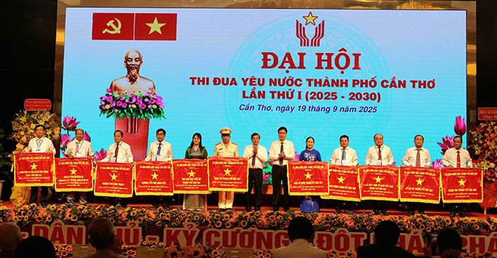 Cần Thơ tổ chức Đại hội Thi đua yêu nước lần thứ I (2025-2030)