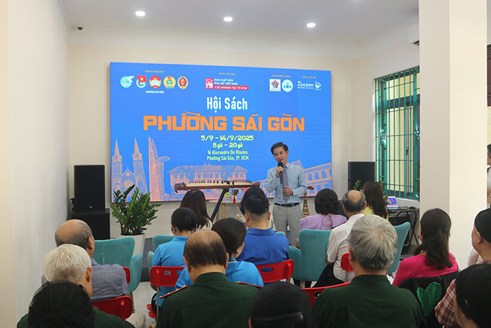 Khai mạc Hội sách phường Sài Gòn 2025