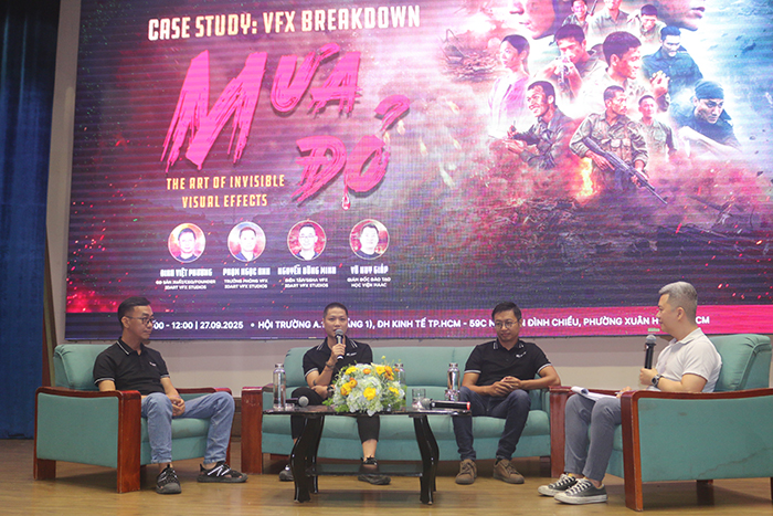 Phân tích kỹ thuật hậu kỳ phim “Mưa đỏ”