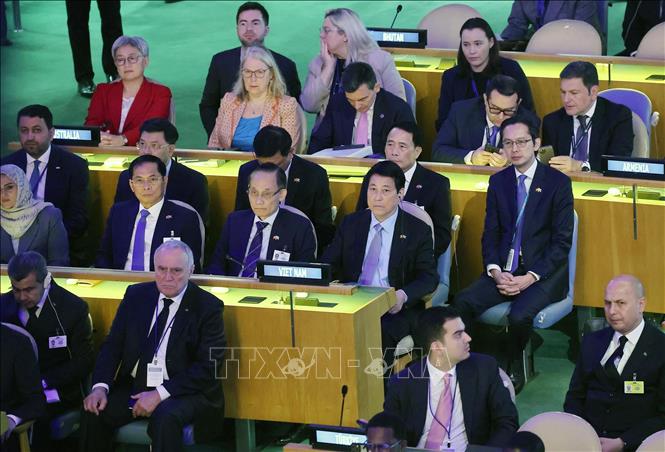 Chủ tịch nước Lương Cường dự Lễ kỷ niệm 80 năm thành lập Liên hợp quốc