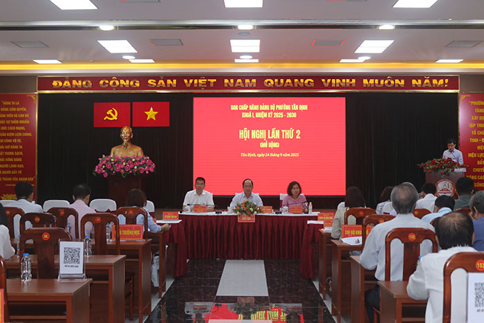 Phường Tân Định biến thách thức thành cơ hội đạt kết quả tích cực trên các lĩnh vực