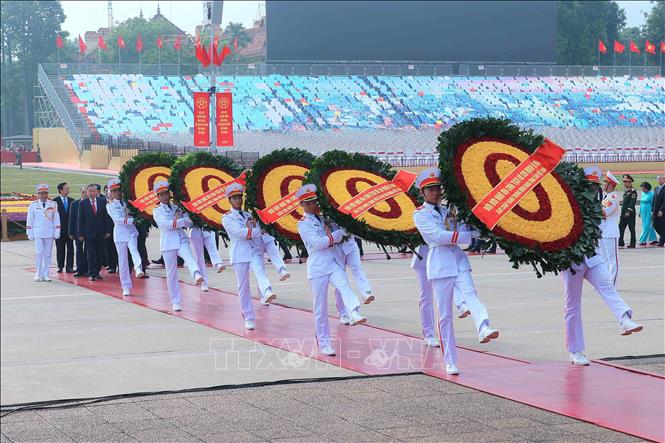 80 năm Quốc khánh: Lãnh đạo Đảng, Nhà nước vào Lăng viếng Chủ tịch Hồ Chí Minh