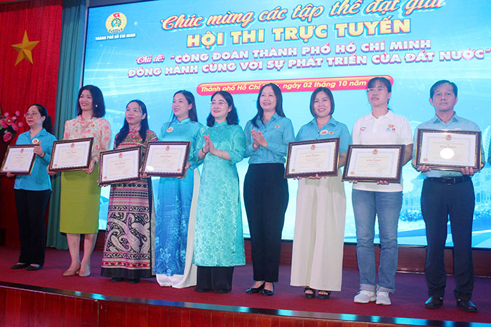 Tổng kết hội thi trực tuyến “Công đoàn TP.HCM đồng hành cùng với sự phát triển của đất nước”