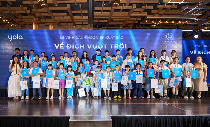 HƠN 1000 HỌC VIÊN XUẤT SẮC ĐƯỢC VINH DANH TẠI SỰ KIỆN YOLA FACES 