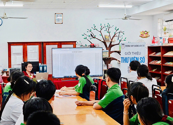 Nhiều trường học TP.HCM ra mắt thư viện số, hoàn thiện hệ sinh thái số giáo dục