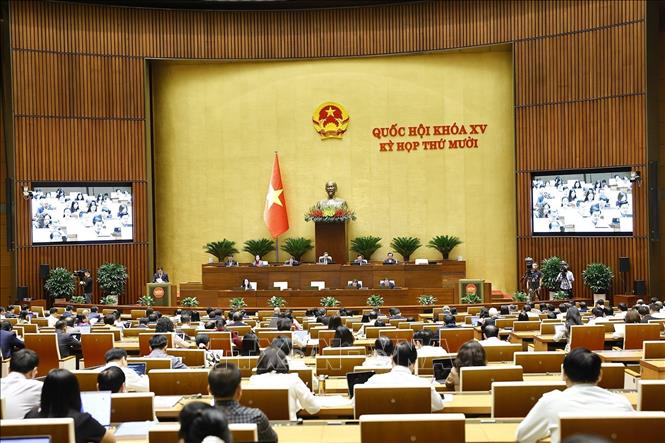 Thông cáo báo chí số 8 Kỳ họp thứ 10, Quốc hội khóa XV