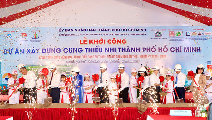 TP.HCM khởi công xây dựng Cung Thiếu nhi