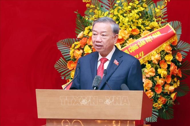 Tổng Bí thư Tô Lâm: Công an nhân dân nỗ lực bứt phá lập nên những kỳ tích mới