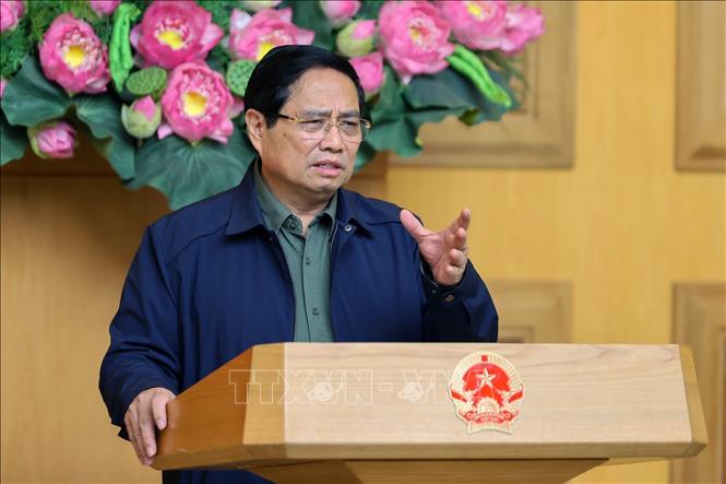 Thủ tướng Phạm Minh Chính họp khẩn về ứng phó, khắc phục hậu quả mưa lũ trên diện rộng ở miền Trung