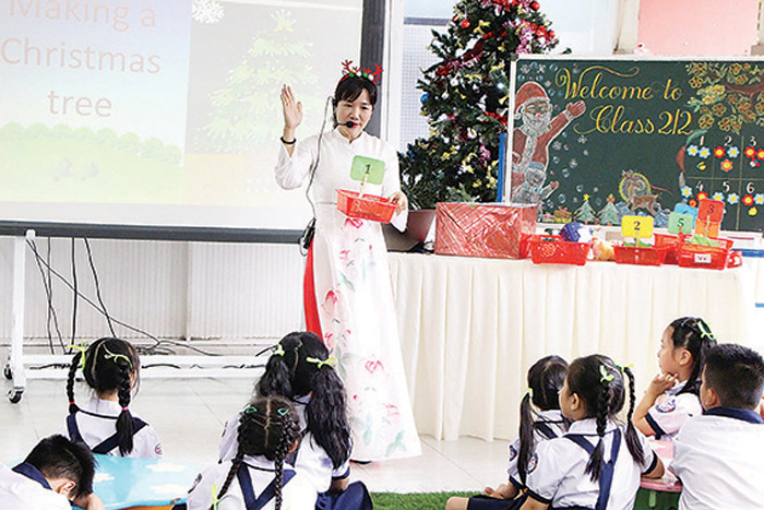 TP.HCM: Xã hội hóa đặt nền móng vững chắc cho giảng dạy tiếng Anh từ lớp 1