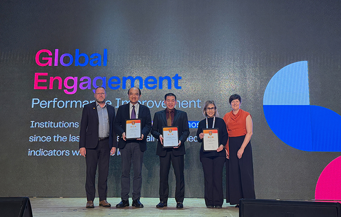 IUH thăng hạng vượt bậc và vinh dự nhận giải thưởng quốc tế về hội nhập toàn cầu