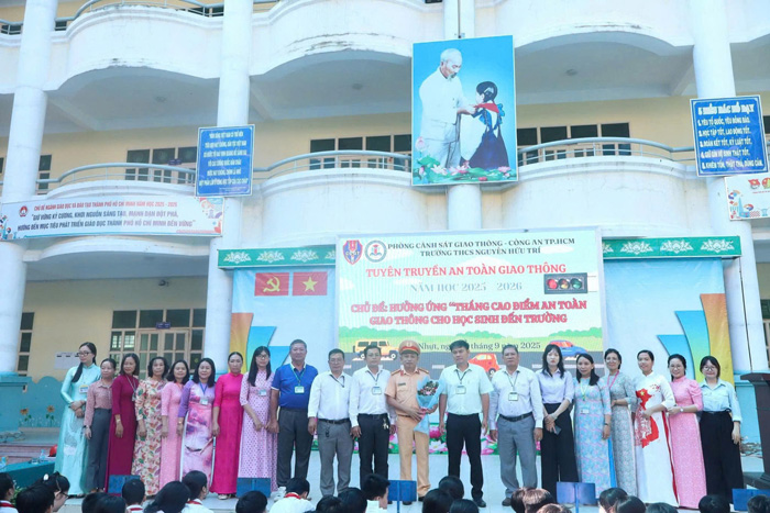 Trường THCS Nguyễn Hữu Trí ghi nhận nhiều kết quả nổi bật trong năm học 2024-2025