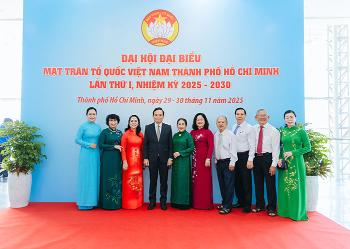 Nhiều lãnh đạo dự Đại hội Mặt trận Tổ quốc Việt Nam TP.HCM