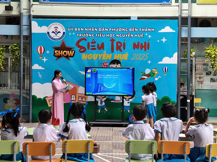 “Đường lên đỉnh Olympia” phiên bản “Siêu trí nhí Nguyễn Huệ”