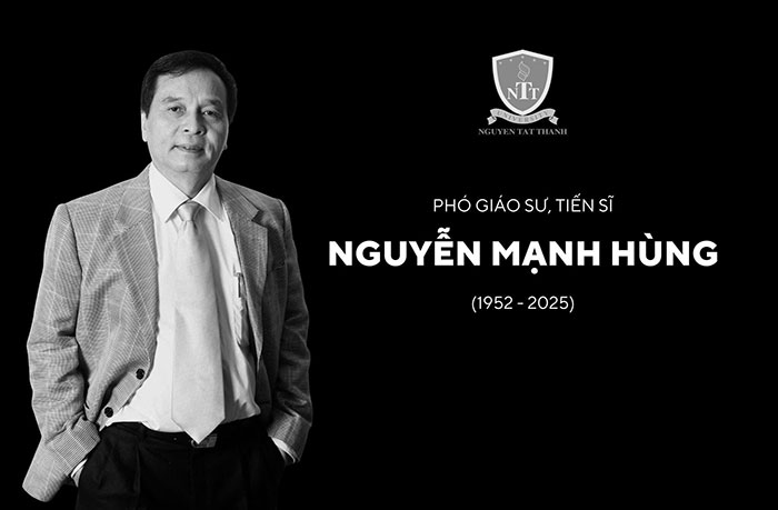 PGS.TS Nguyễn Mạnh Hùng, vị “thuyền trưởng” tài ba của “con tàu tri thức” mang tên Trường ĐH Nguyễn Tất Thành từ trần