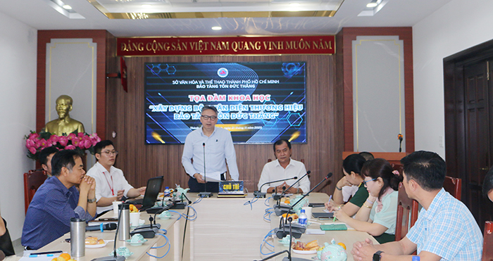 Bộ nhận diện thương hiệu Bảo tàng Tôn Đức Thắng phải gắn với hình ảnh dung dị nhưng vĩ đại của Bác Tôn