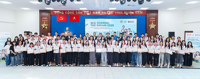 SCG Sharing the Dream 2025 đồng hành cùng thanh niên Việt Nam