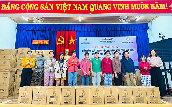 Chiến dịch “Can đảm cùng LocknLock” hỗ trợ vùng lũ hơn 20 tỷ đồng sản phẩm thiết yếu