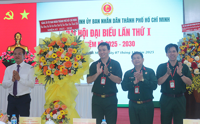 Hội Cựu chiến binh UBND TP.HCM tổ chức Đại hội đại biểu lần thứ nhất
