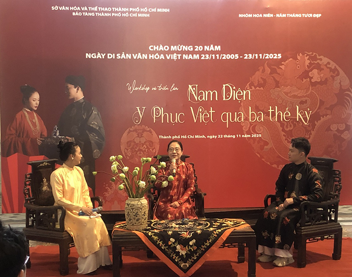 Giới trẻ tôn vinh giá trị di sản qua “Nam diện – Y phục người Việt qua ba thế kỷ”