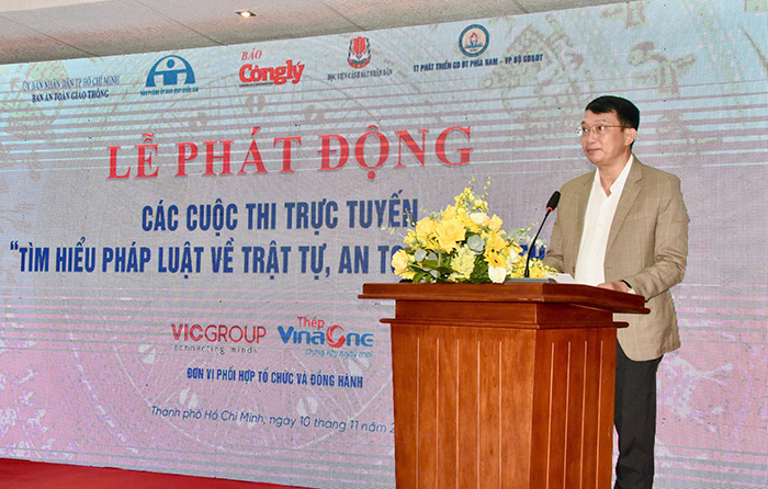 Phát động các cuộc thi trực tuyến “Tìm hiểu pháp luật về trật tự, an toàn giao thông”