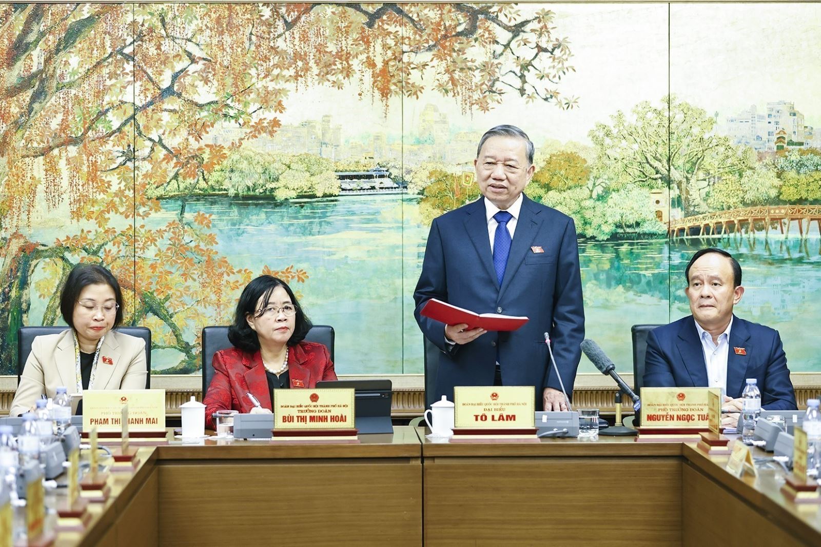 Hôm nay (5-11), Quốc hội dành cả ngày thảo luận ở tổ về 7 dự án luật