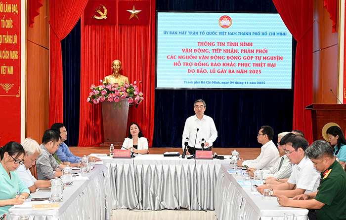 TP.HCM tiếp nhận hơn 210 tỷ đồng hỗ trợ đồng bào vùng bão lũ