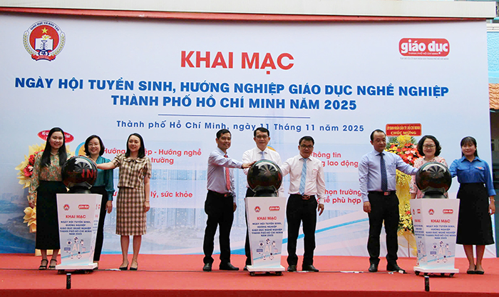 TP.HCM tổ chức 22 ngày hội hướng nghiệp cho hơn 20.000 học sinh lớp 8, 9