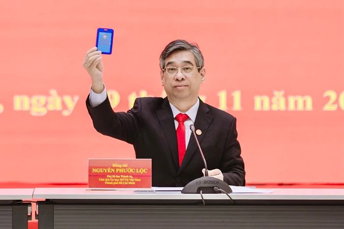 Đồng chí Nguyễn Phước Lộc được tín nhiệm tái cử Chủ tịch Ủy ban MTTQ Việt Nam TP.HCM