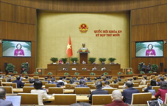 Thông cáo báo chí số 25, Kỳ họp thứ 10, Quốc hội khóa XV