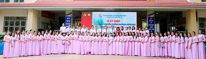 Trường THCS Đặng Tấn Tài: Nỗ lực phấn đấu bước vào kỷ nguyên mới