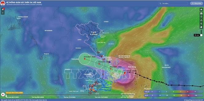 Bão số 13 tăng cấp hướng về đất liền từ Quảng Ngãi – Đắk Lắk