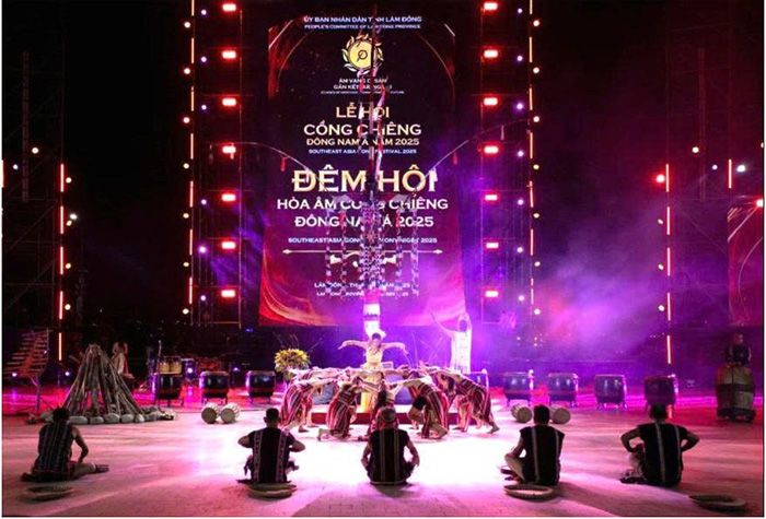 Lâm Đồng: Tổ chức Đêm hội Hòa âm Cồng chiêng Đông Nam Á 2025