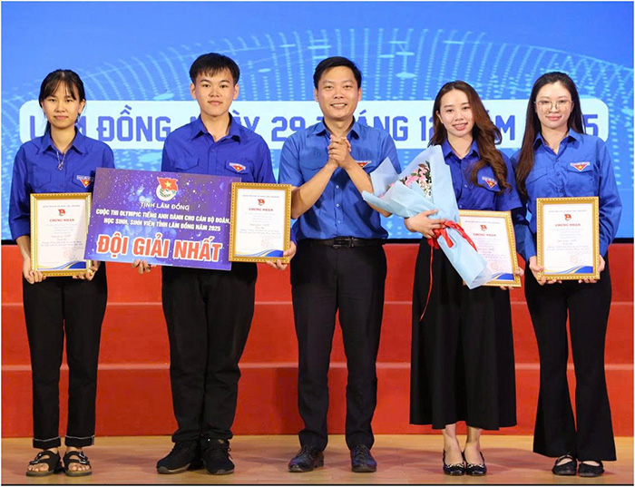 Tỉnh đoàn Lâm Đồng: Tổ chức cuộc thi Olimpic tiếng Anh năm 2025