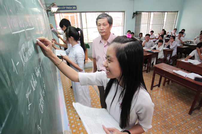 Giúp học sinh có tâm thế học tập tốt