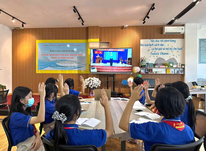 Trường học TP.HCM đa dạng giải pháp xây dựng thư viện số