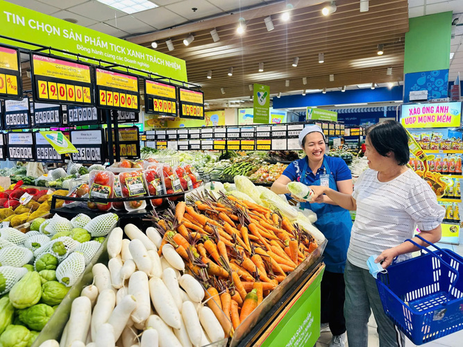 Sau bão lũ: Nỗ lực kìm giá lương thực, thực phẩm