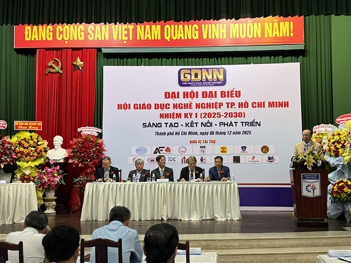 Đại hội Hội Giáo dục nghề nghiệp TP.HCM nhiệm kỳ I: Khẳng định vai trò kết nối và nâng tầm kỹ năng lao động