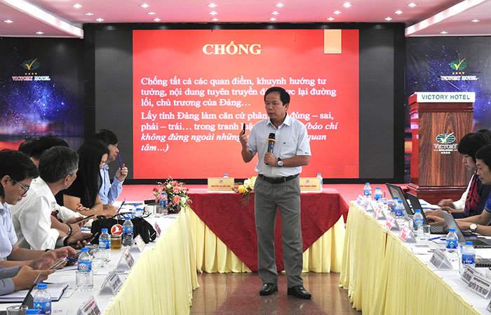 Nâng cao chất lượng tác phẩm báo chí đa phương tiện về bảo vệ nền tảng tư tưởng của Đảng