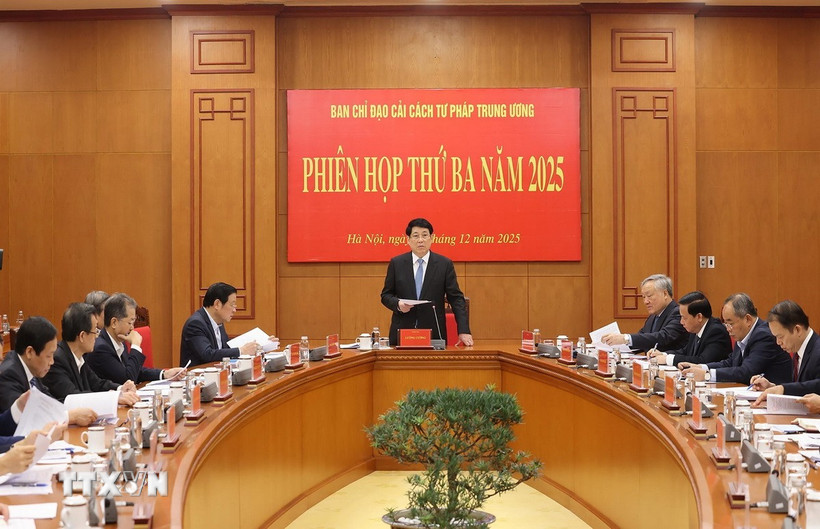 Chủ tịch nước: Đổi mới công tác xây dựng, thi hành pháp luật trong giai đoạn mới