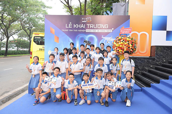 Chính thức đưa Trung tâm trải nghiệm khoa học, công nghệ đầu tiên tại TP.HCM dành cho học sinh vào hoạt động