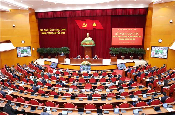 Hội nghị toàn quốc triển khai công tác Tổ chức xây dựng Đảng năm 2026