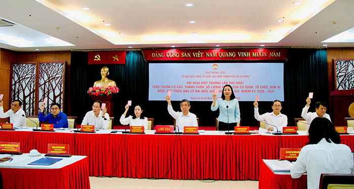 TP.HCM tổ chức hiệp thương lần thứ I giới thiệu người ứng cử đại biểu Quốc hội khóa XVI